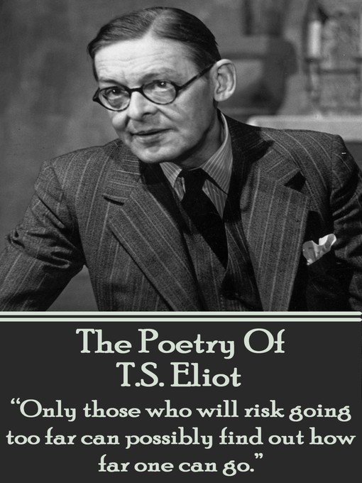 Cover image for The Poetry of T. S. Eliot